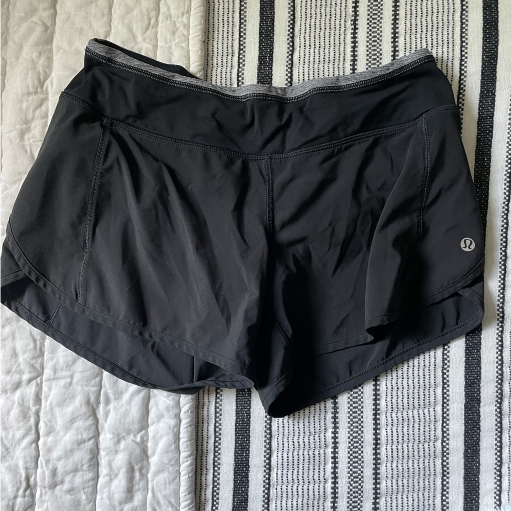 Lululemon Black Shorts, Older Style